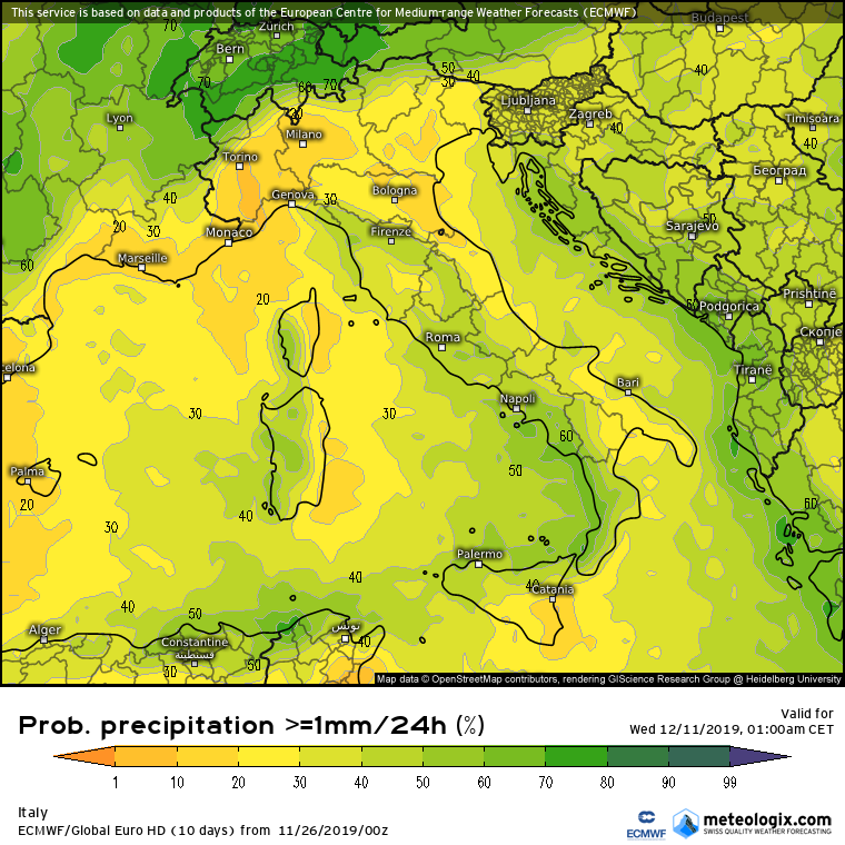 piogge dicembre