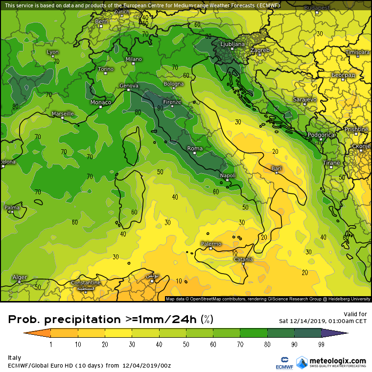 previsioni probabilistiche