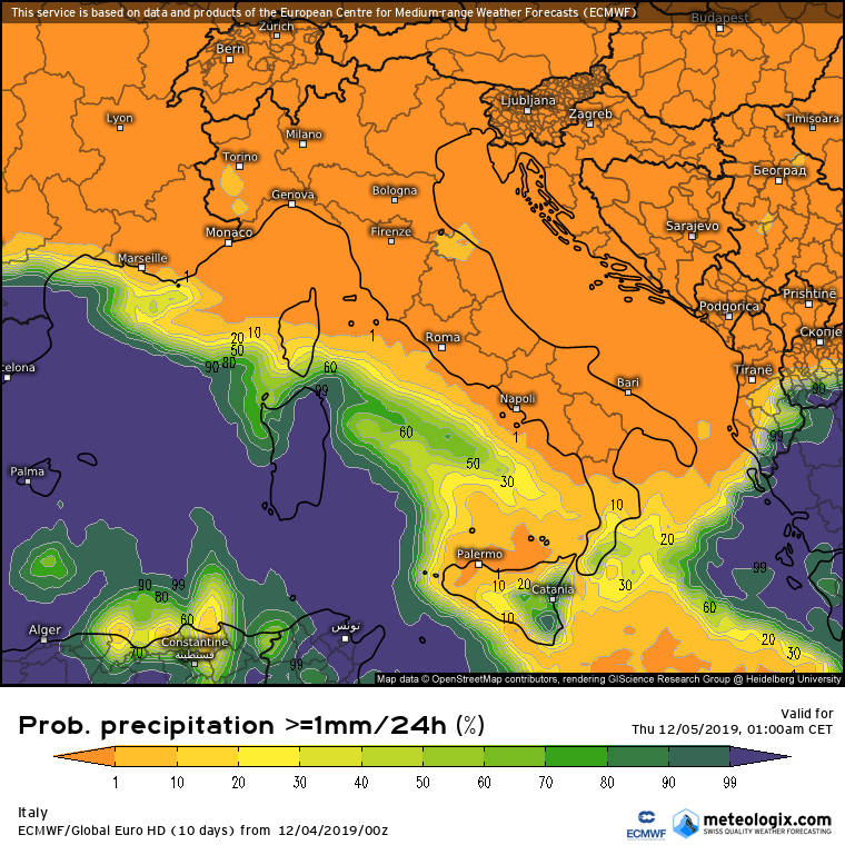 previsioni probabilistiche