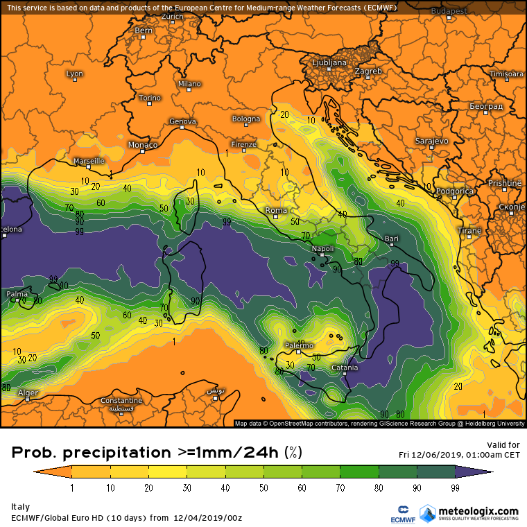 previsioni probabilistiche