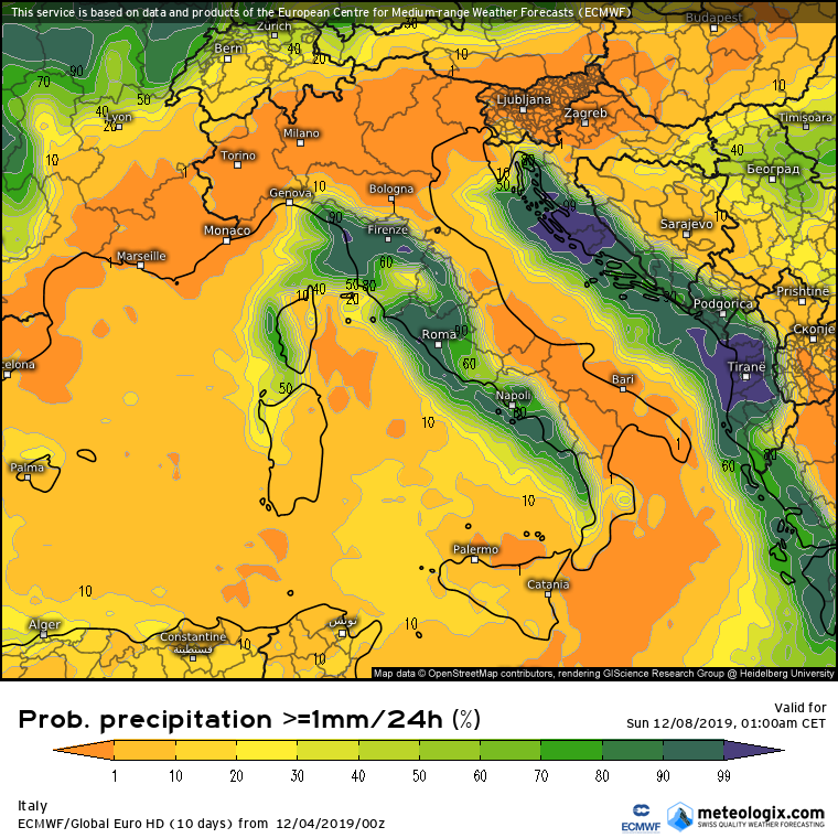 previsioni probabilistiche