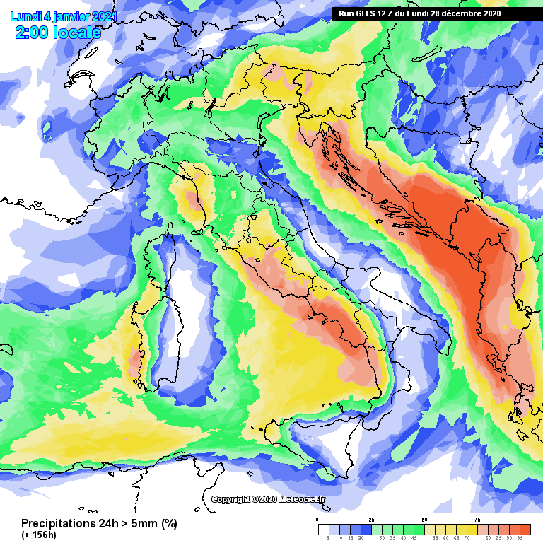 Neve a Capodanno e inizio anno?