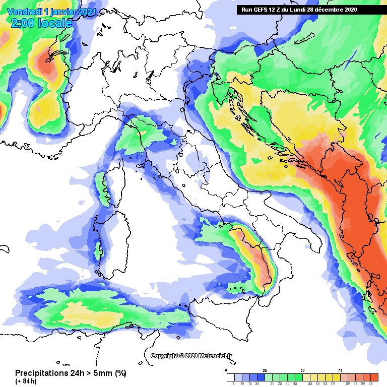 Neve a Capodanno e inizio anno?