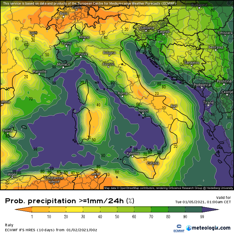 Neve a gennaio 2021?